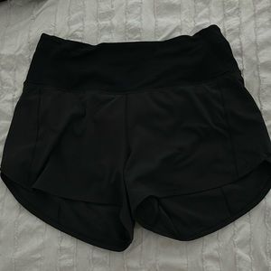 lululemon speed up shorts 4” high-rise
